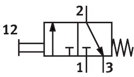 Finger lever valve