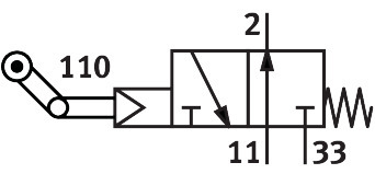 Toggle lever valve
