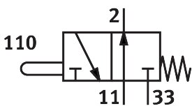 Micro stem actuated valve