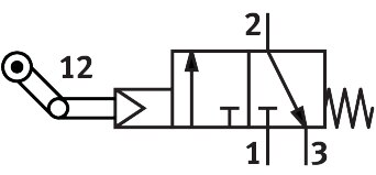 Toggle lever valve