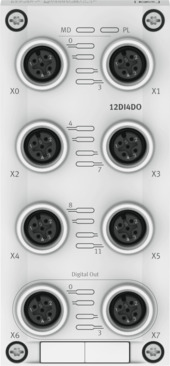 Digital input/output module