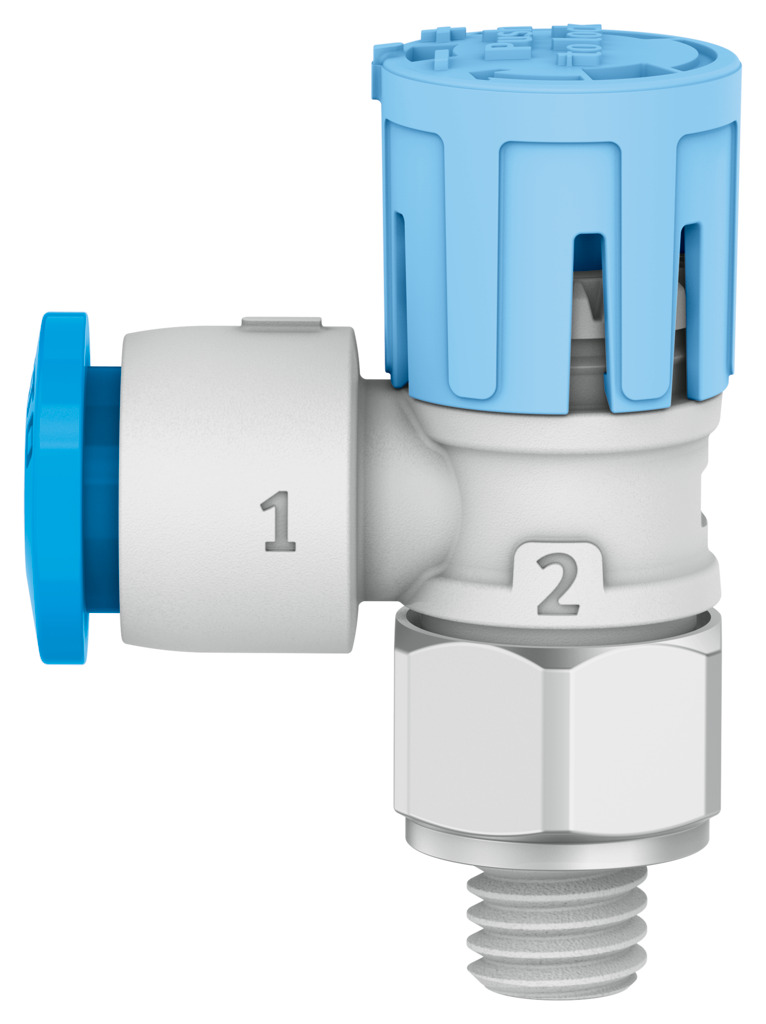 One-way flow control valve