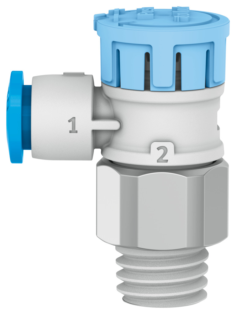 One-way flow control valve