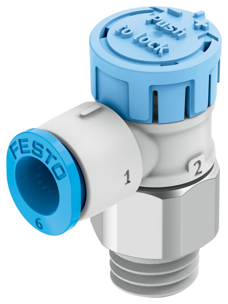 One-way flow control valve
