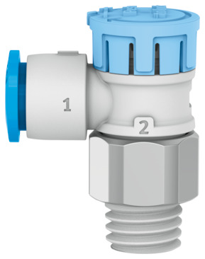 One-way flow control valve