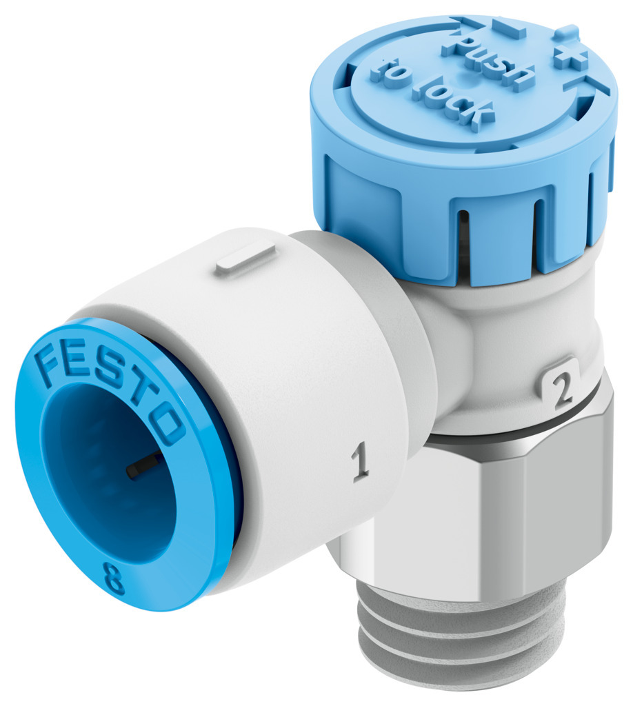 One-way flow control valve