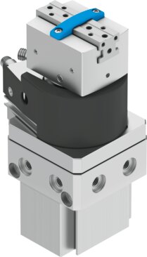 Swivel/gripper unit
