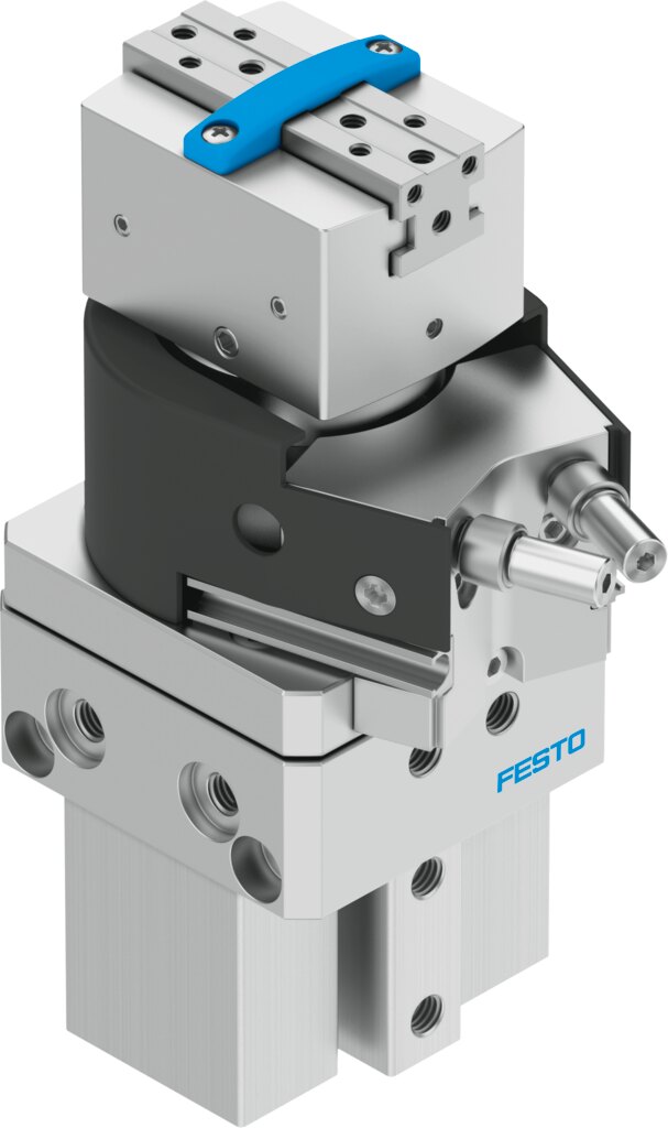 Swivel/gripper unit