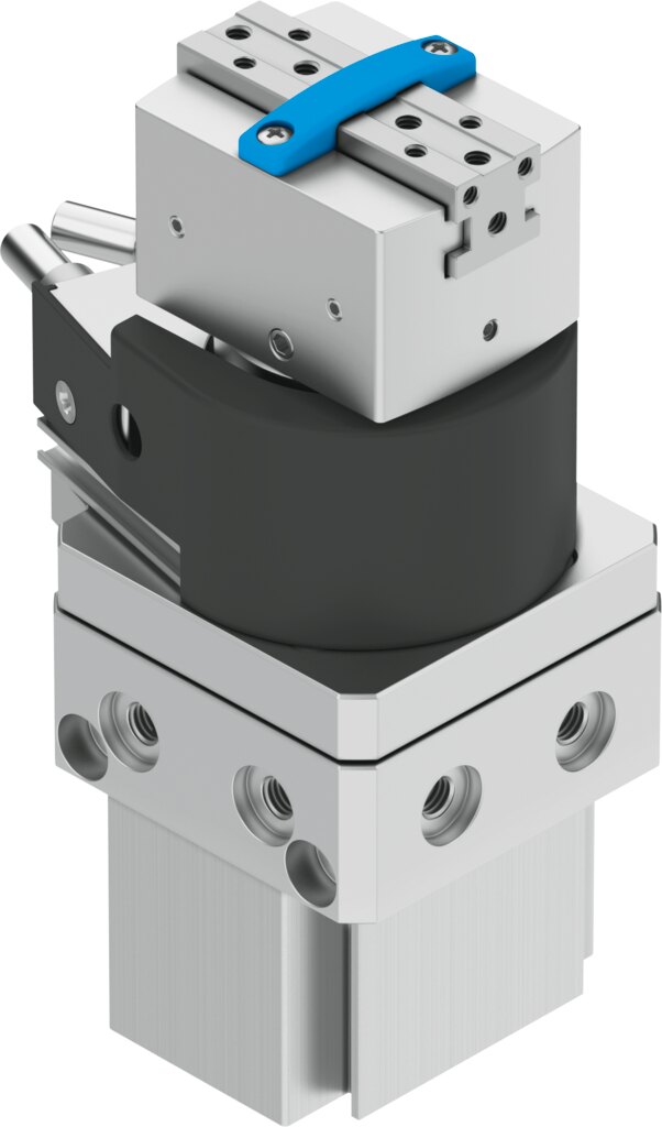 Swivel/gripper unit
