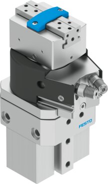 Swivel/gripper unit