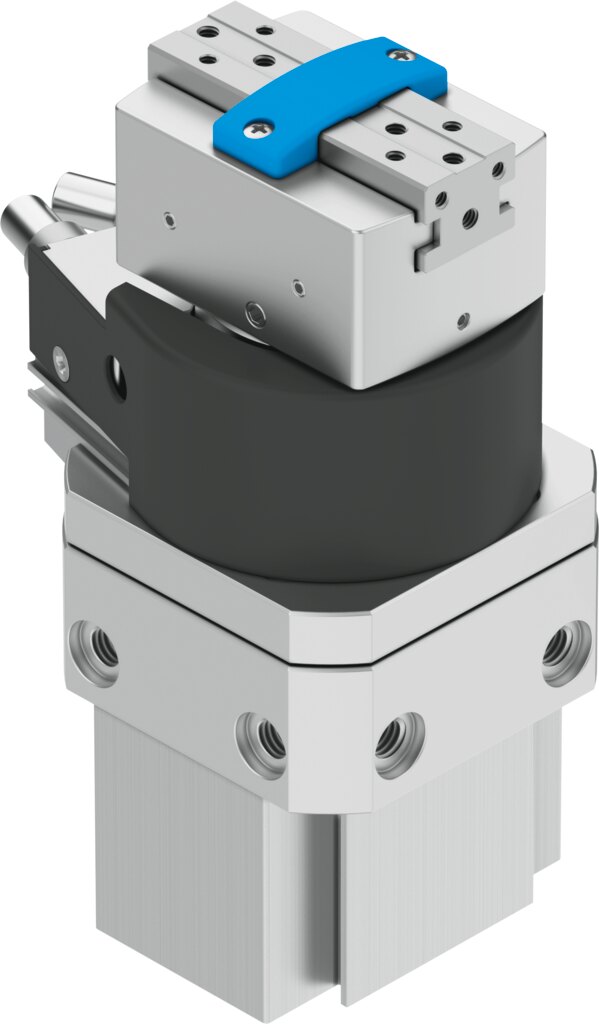 Swivel/gripper unit