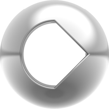 V-port ball