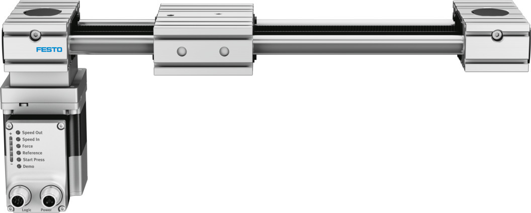 Toothed belt axis unit