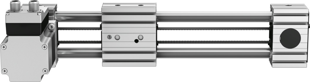 Toothed belt axis unit