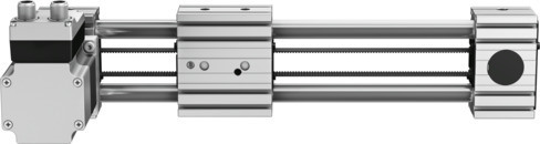Toothed belt axis unit