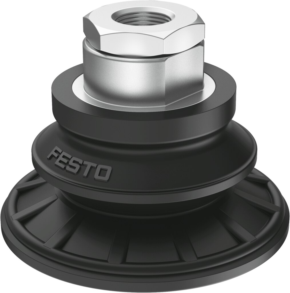 Suction cup with connection