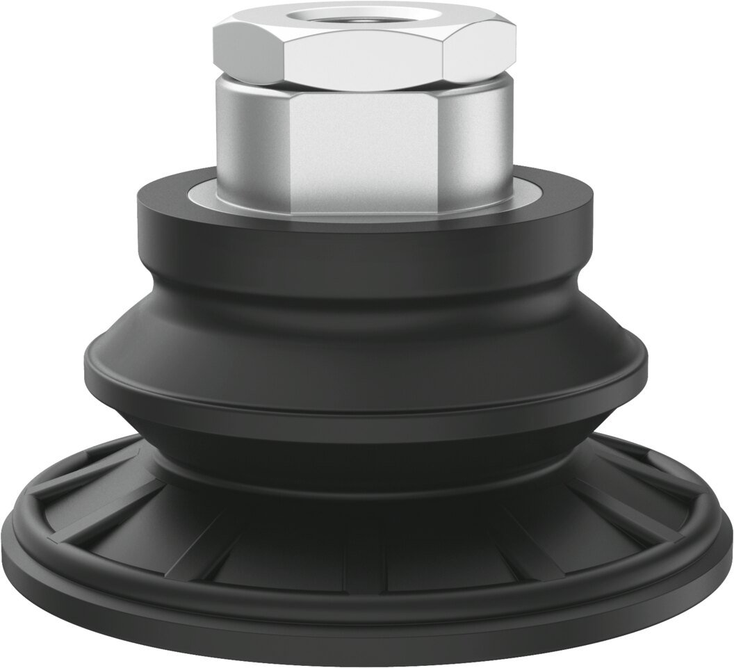 Suction cup with connection
