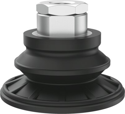 Suction cup with connection