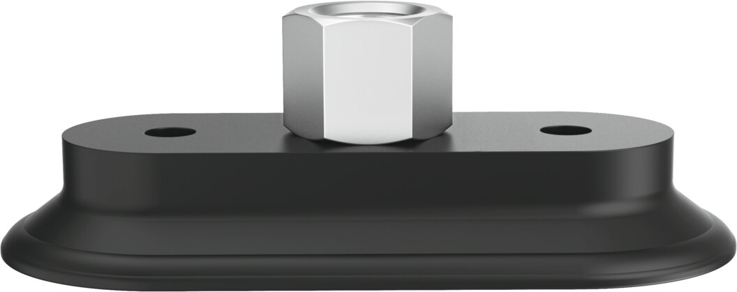 Suction cup with connection