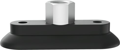 Suction cup with connection