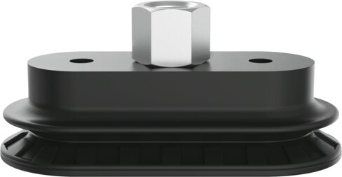 Suction cup with connection