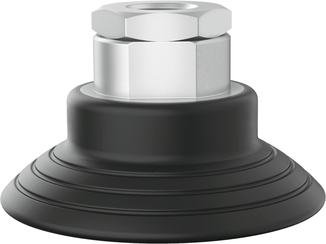 Suction cup with connection