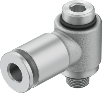 Push-in L-fitting