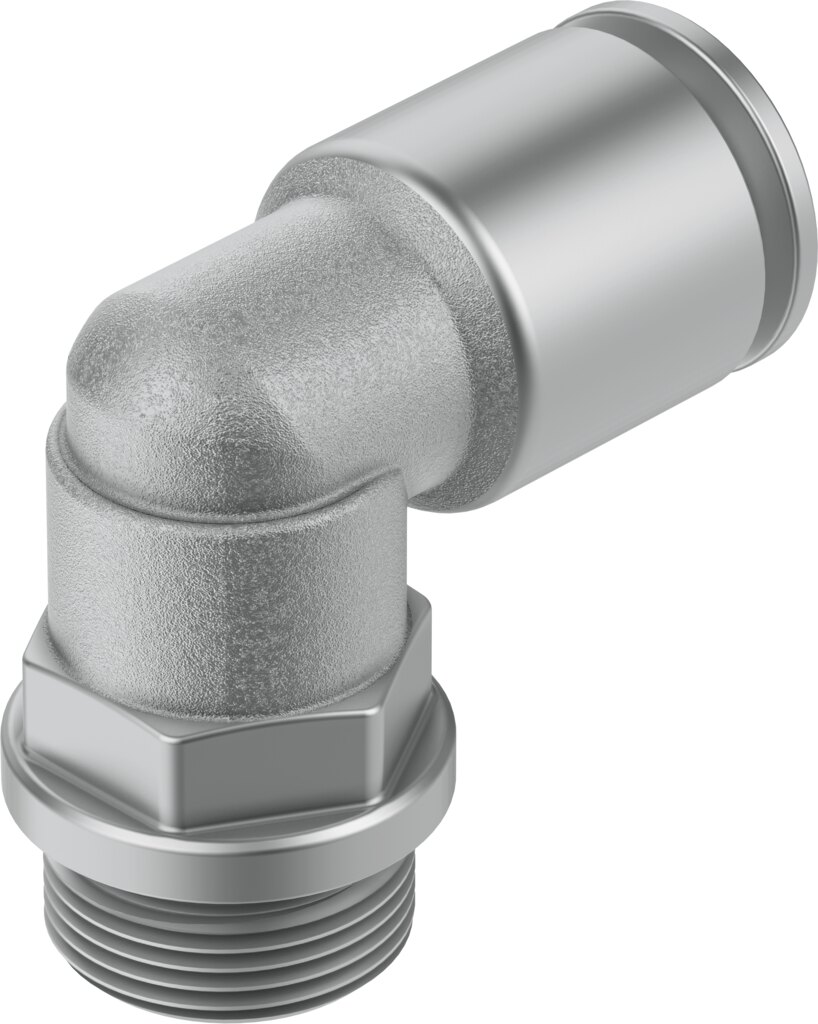 Push-in L-fitting