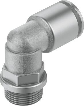 Push-in L-fitting