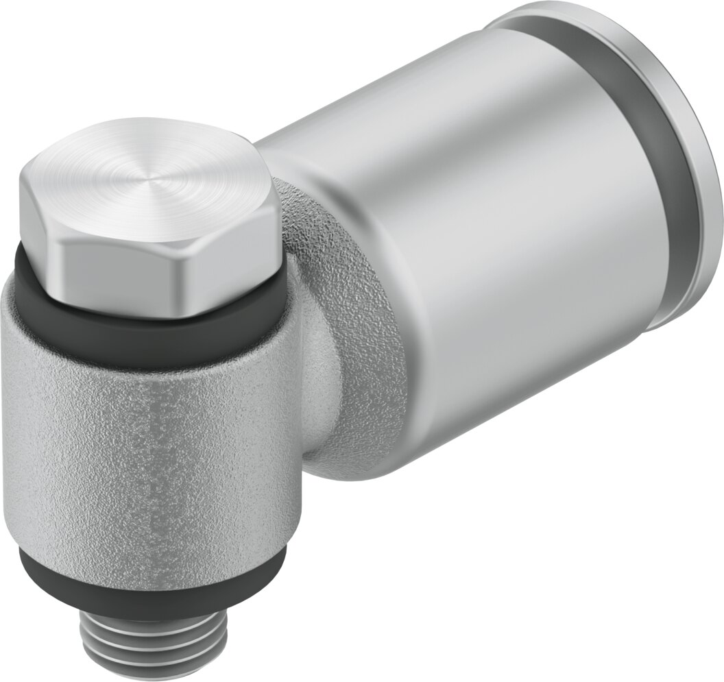 Push-in L-fitting