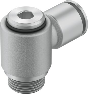 Push-in L-fitting