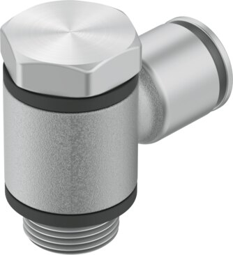 Push-in L-fitting