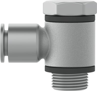 Push-in L-fitting