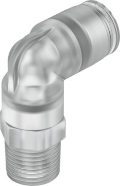 Push-in L-fitting