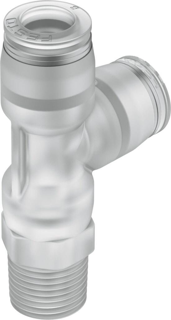 Push-in L-fitting