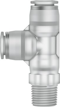 Push-in L-fitting