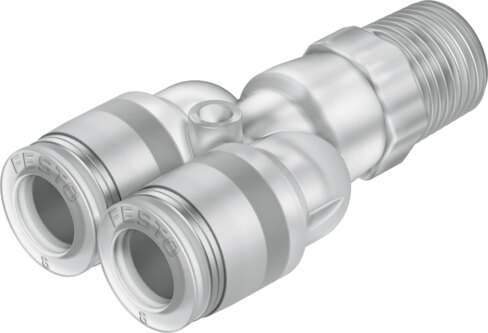 Push-in Y-fitting