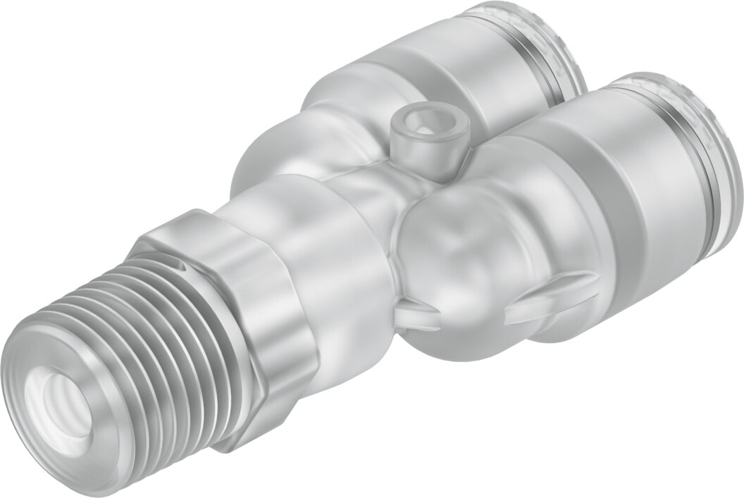Push-in Y-fitting