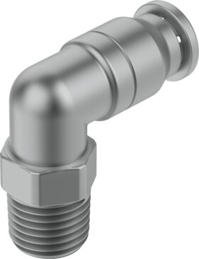 Push-in L-fitting