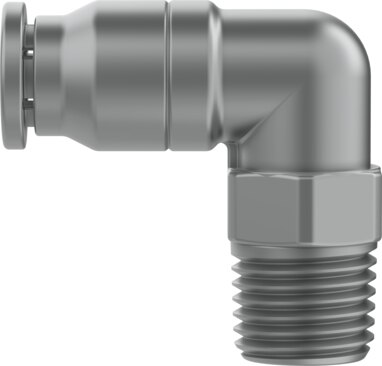Push-in L-fitting