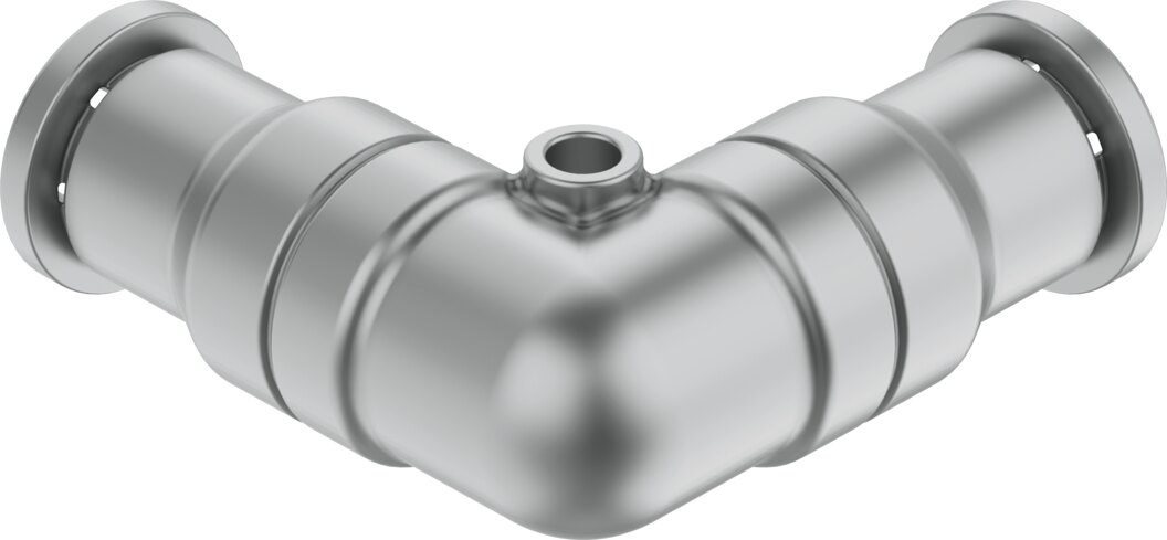 Push-in L-connector