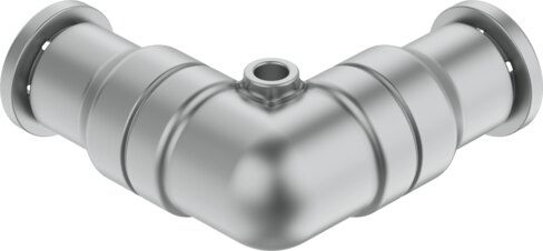 Push-in L-connector