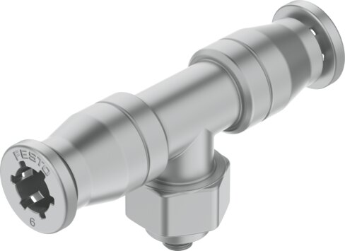 Push-in T-fitting