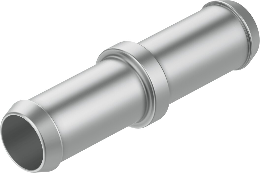 Barbed tubing connector
