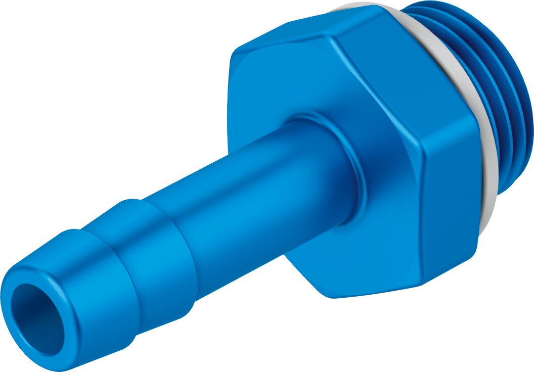 Barbed hose fitting