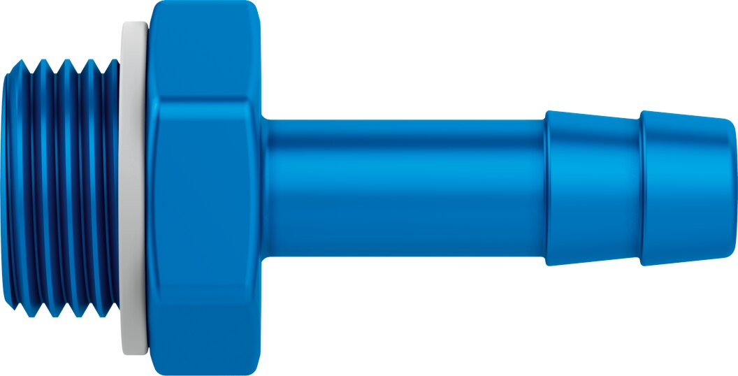 Barbed hose fitting