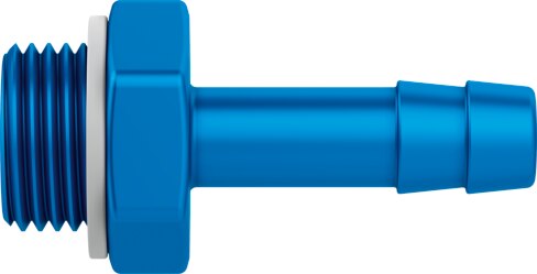 Barbed hose fitting