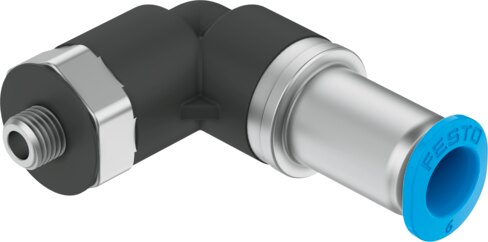 Push-in L-fitting,self-sealing