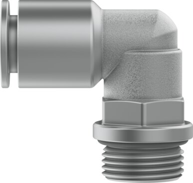 Push-in L-fitting