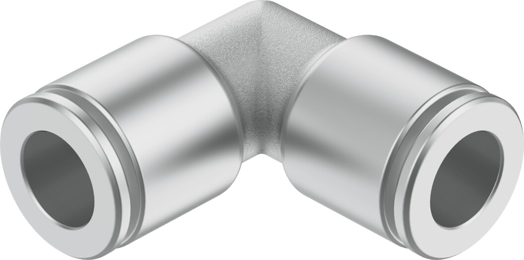 Push-in L-connector
